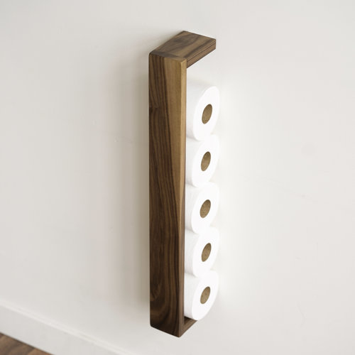 TheIronRootsDesigns Wall Mounted Toilet Paper Holder & Reviews Wayfair